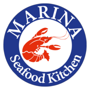 Marina Seafood Kitchen Logo PNG Vector