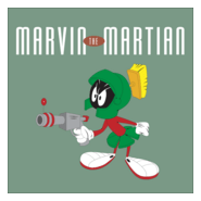 Marvin the Martian Logo PNG Vector