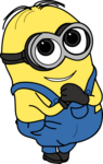 Minions Characters Logo PNG Vector