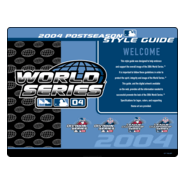 MLB 2004 Postseason Style Guide Logo PNG Vector