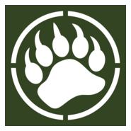 Russian Invasion bear paw vehicle marking Logo PNG Vector