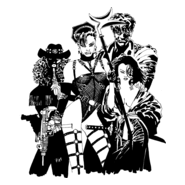 Sin City - Old Town - Frank Miller Logo PNG Vector