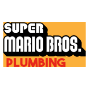 super mario bros plumbing Logo PNG Vector