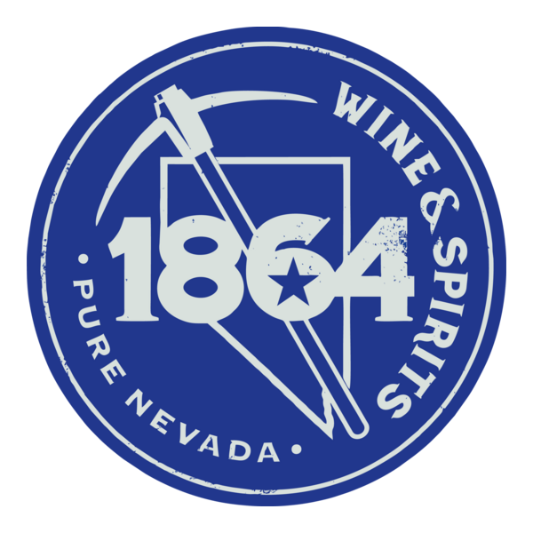 1864 Wine & Spirits Logo PNG Vector