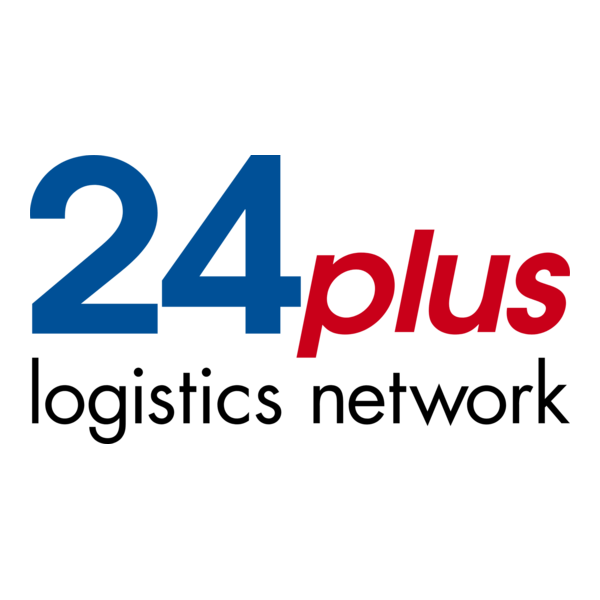 24plus Logistics Network Logo PNG Vector