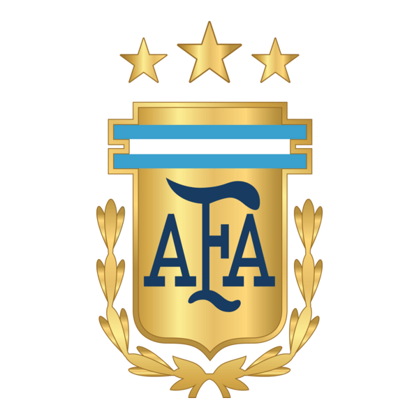 AFA Argentina 3 Star Logo PNG Vector