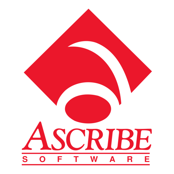 Ascribe Software Logo PNG Vector