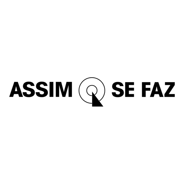 Assim Que Se Faz Logo PNG Vector