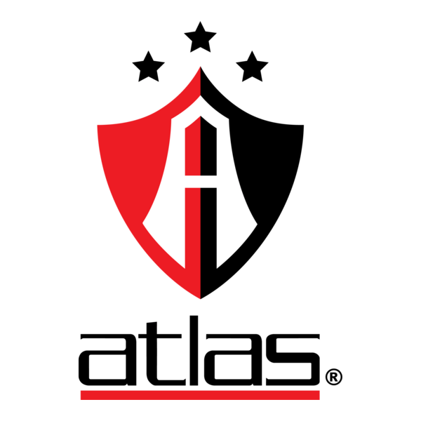 Atlas 3 Estrellas Logo PNG Vector