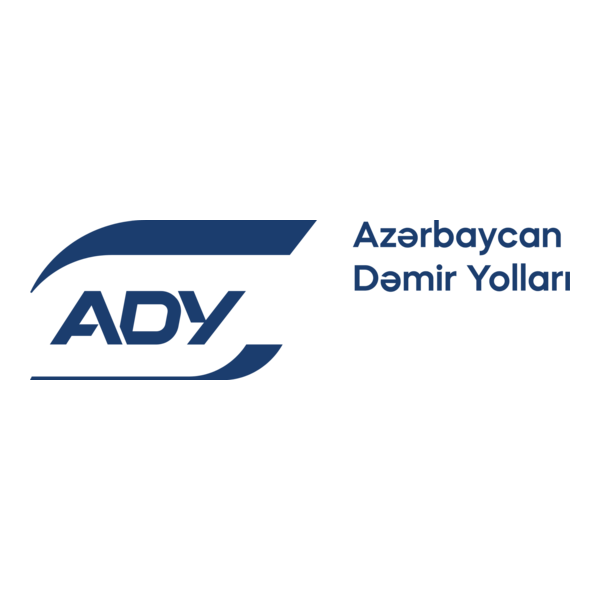 Azərbaycan Dəmir Yolları Logo PNG Vector