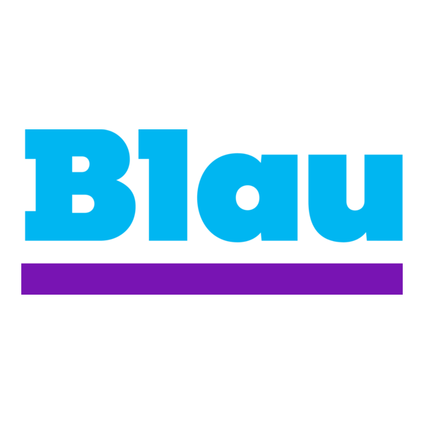 Blau Logo PNG Vector