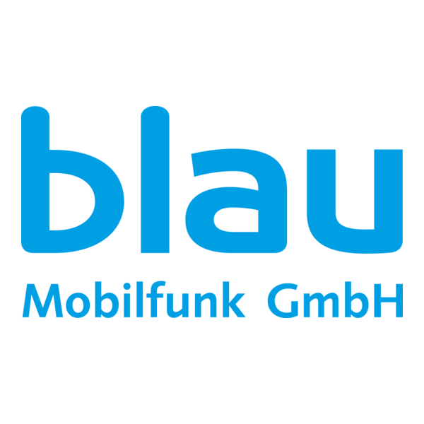 Blau Mobilfunk Logo PNG Vector