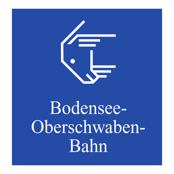 Bodensee Oberschwaben Bahn Logo PNG Vector