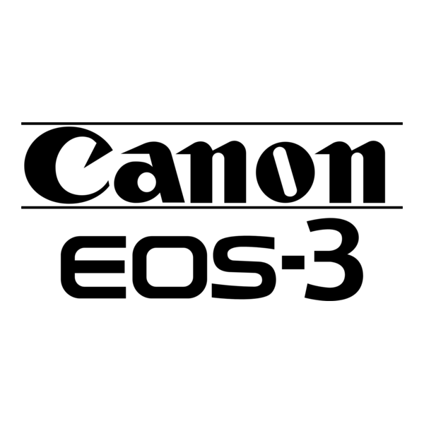 Canon EOS 3 Logo PNG Vector