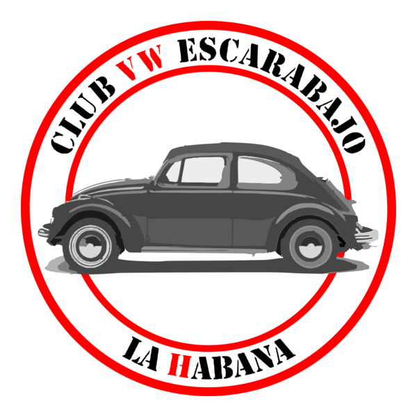 Club VW Escarabajo La Habana Logo PNG Vector