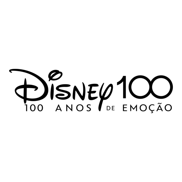 Disney 100 Years of Wonder (Brazilian Portuguese) Logo PNG Vector