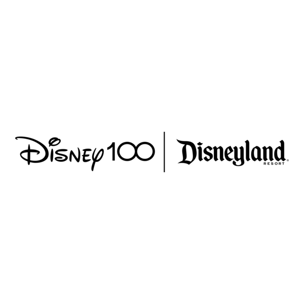 Disneyland Disney 100 Logo PNG Vector