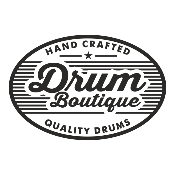 Drum Boutique Logo PNG Vector