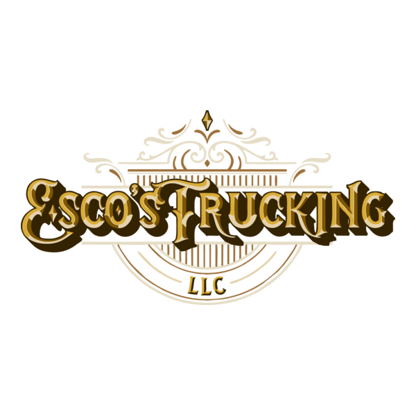 Esco's Trucking Logo PNG Vector