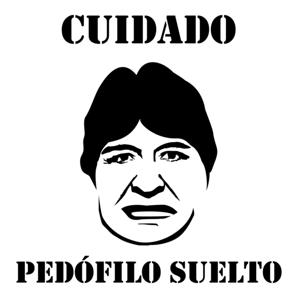 Evo Morales Pedofilo Boliviano Logo PNG Vector