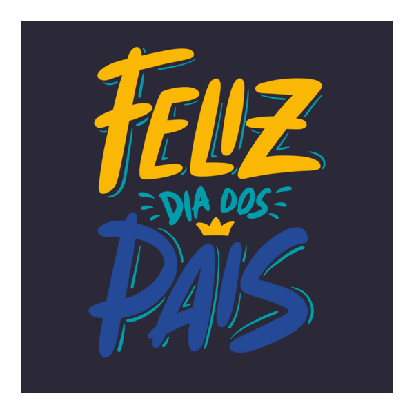 FELIZ DIAS DOS PAIS Logo PNG Vector