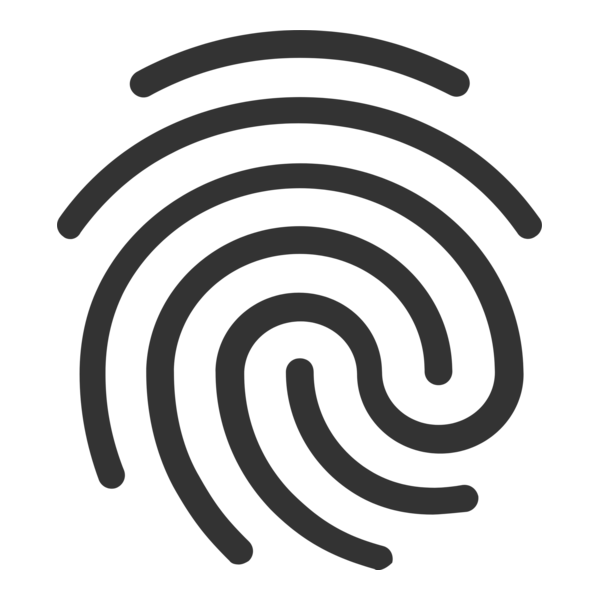 Fingerprint Logo PNG Vector