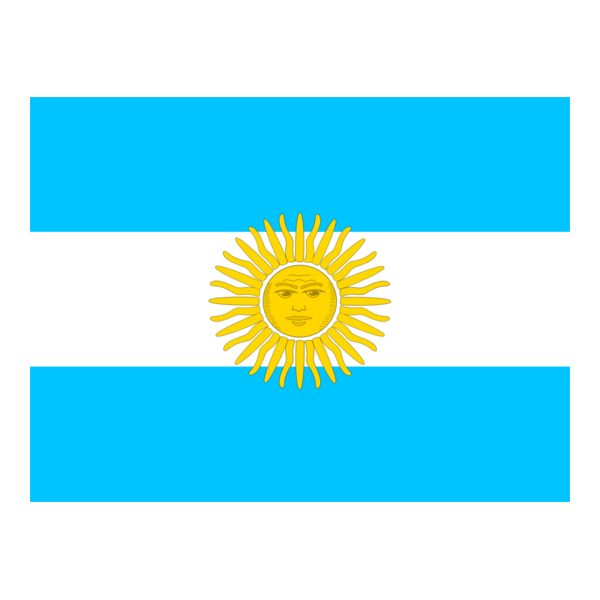 Flag of Argentina Logo PNG Vector