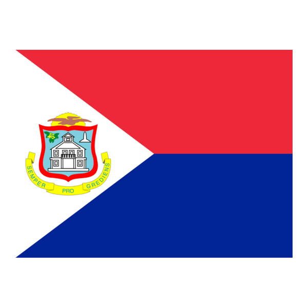 Flag of Saint Martin Logo PNG Vector