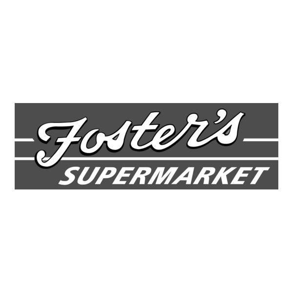 Foster's Supermarket Logo PNG Vector