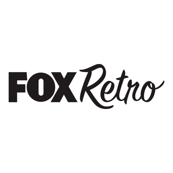 Fox Retro Logo PNG Vector