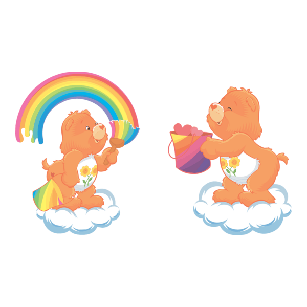Friend Bear Logo PNG Vector
