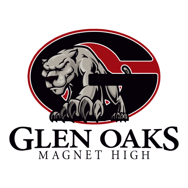 Glen Oaks Magnet High Logo PNG Vector