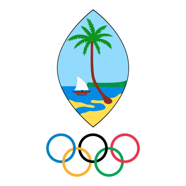 Guam National Olympic Committee Logo PNG Vector