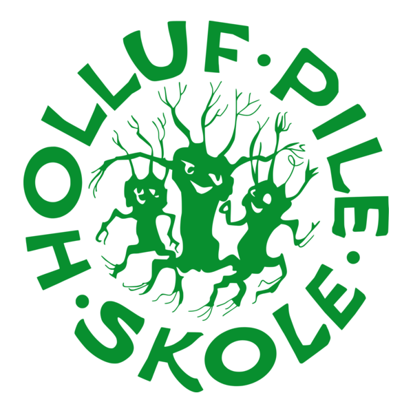 Holluf Pile Skole Logo PNG Vector