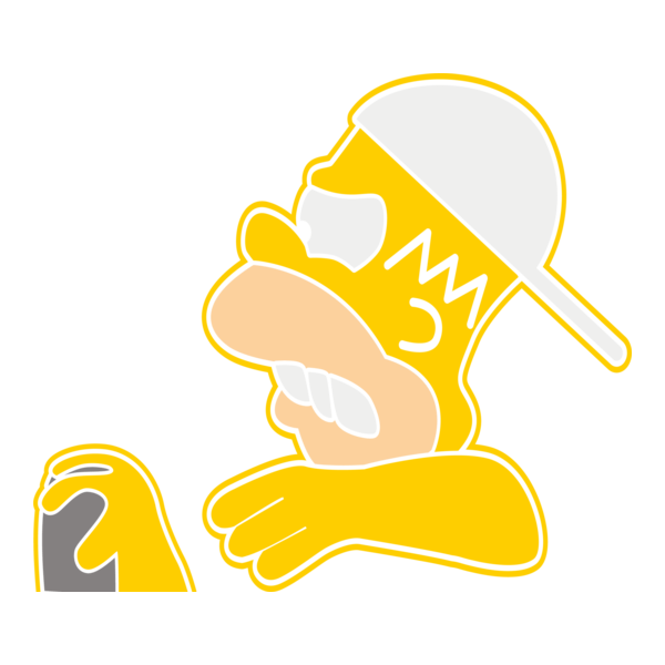 Homero Manejando Logo PNG Vector