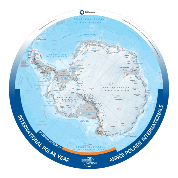 International Polar Year - 2012 - Antarctic Region Logo PNG Vector