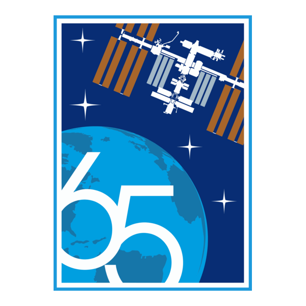 ISS Expedition 65 Patch Logo PNG Vector (SVG) Free Download