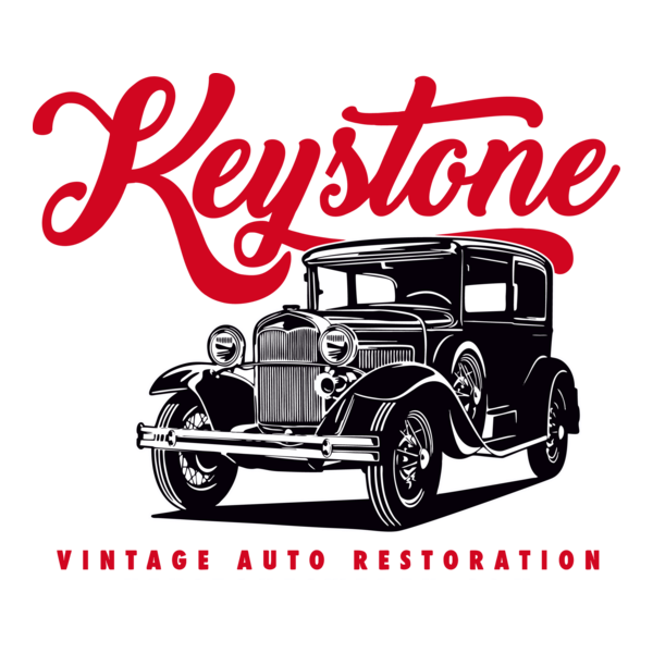Keystone Vintage Auto Restoration Logo PNG Vector