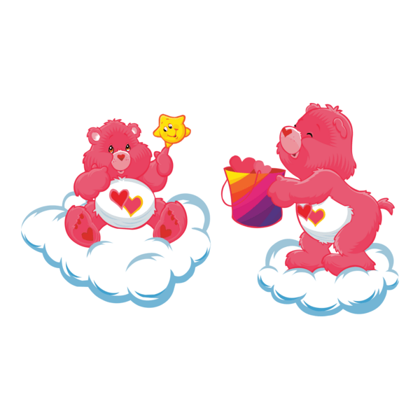 Love-A-Lot Bear Logo PNG Vector