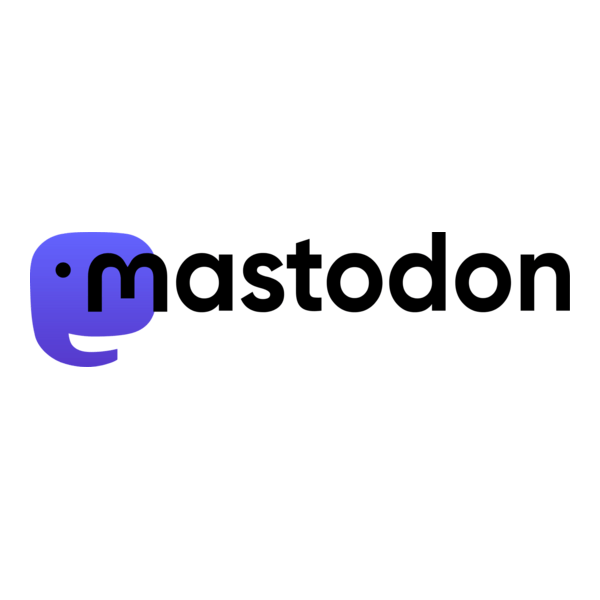 Mastodon Logo PNG Vector