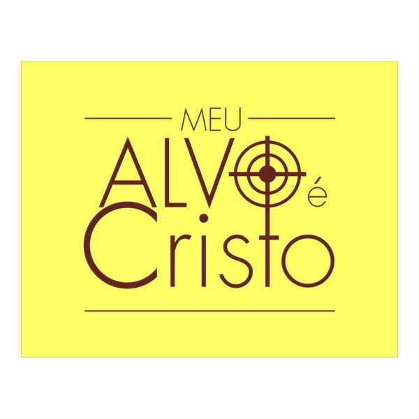 MEU ALVO É CRISTO Logo PNG Vector