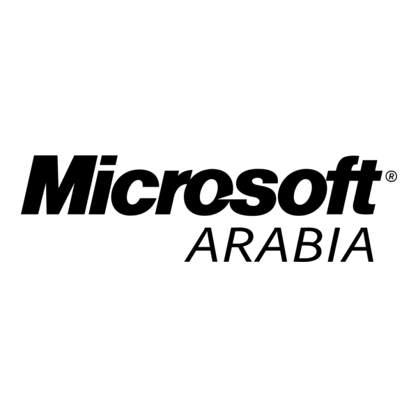 Microsoft Arabia Logo PNG Vector