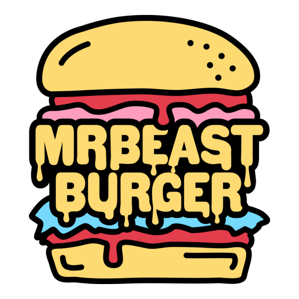 MrBeast Burger Logo PNG Vector