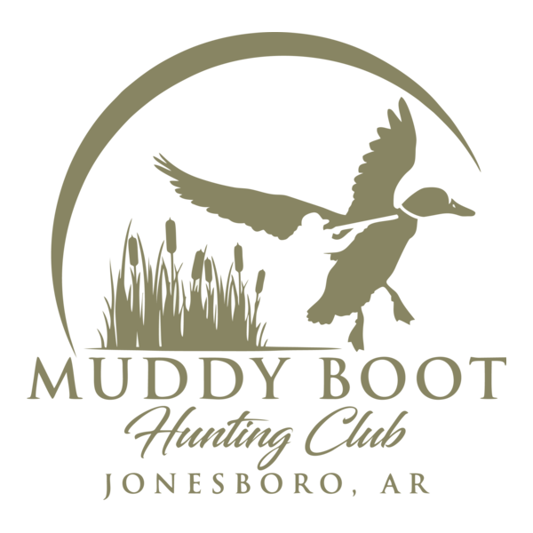 Muddy Boot Hunting Club Logo PNG Vector