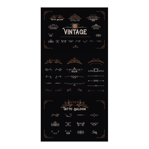 Ornaments Logo PNG Vector