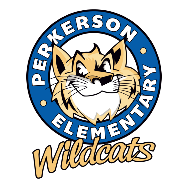 Perkerson Elementary Wildcats Logo PNG Vector