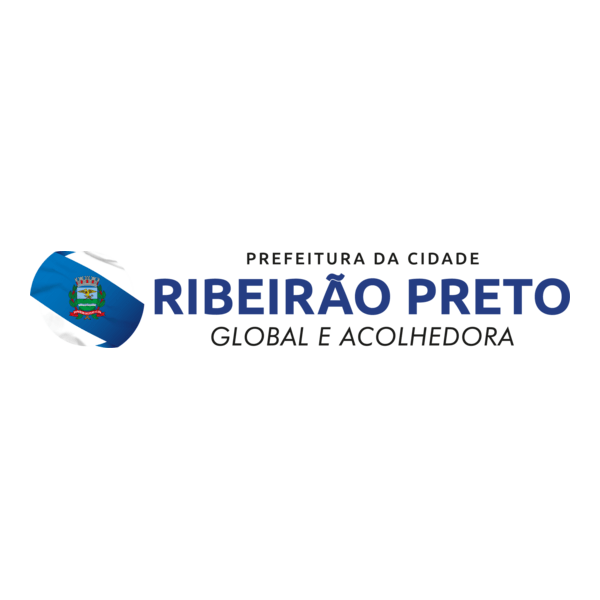 Prefeitura de Ribeirão Preto Global e Acolhedora Logo PNG Vector