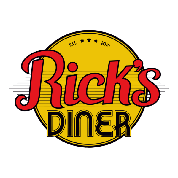 Rick's Diner Logo PNG Vector