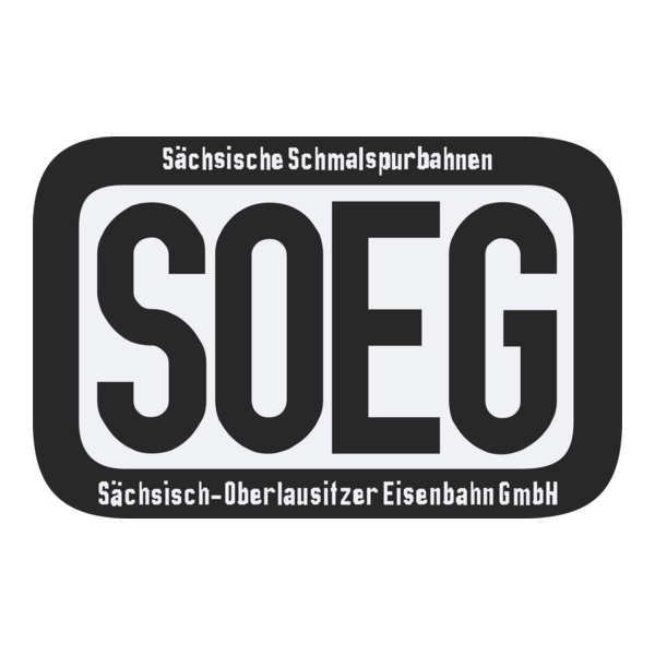 Sächsisch Oberlausitzer Eisenbahngesellschaft Logo PNG Vector