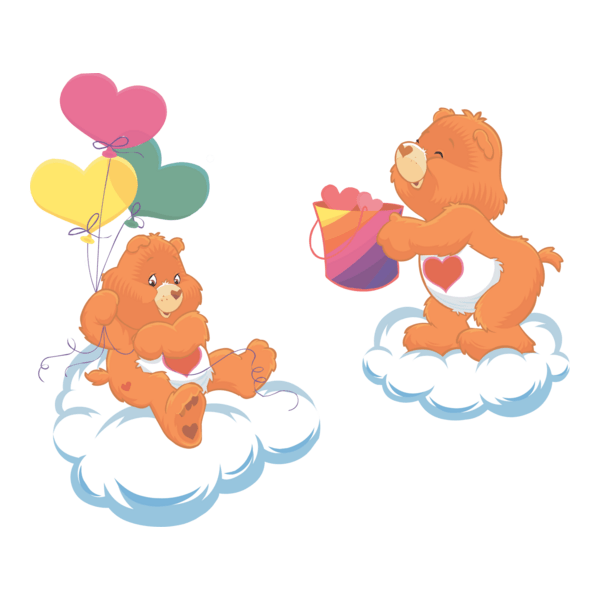 Tenderheart Bear Logo PNG Vector